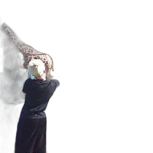 mask, dragon, staff, creature transparent PNG cut-out