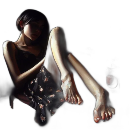dress, shoes, mask, jewelry transparent PNG cut-out