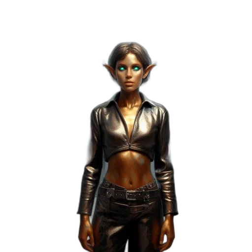 jacket, staff, jewelry, concept art transparent PNG cut-out