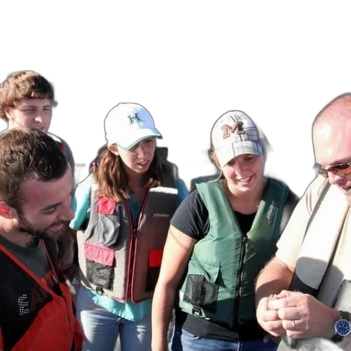 staff, group, people, wearing transparent PNG cut-out