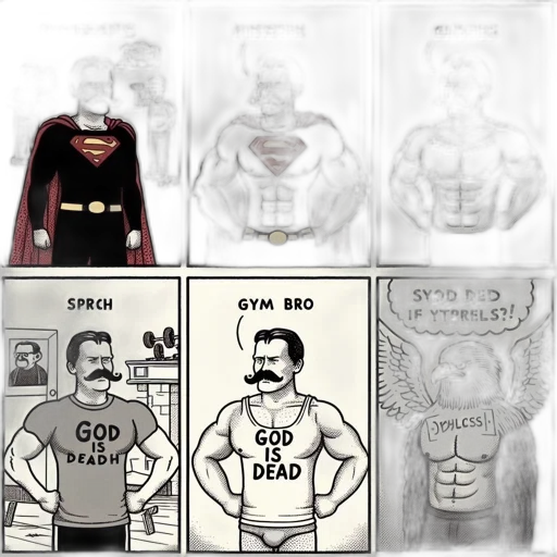 comic book art, concept art, cartoon, comic transparent PNG cut-out