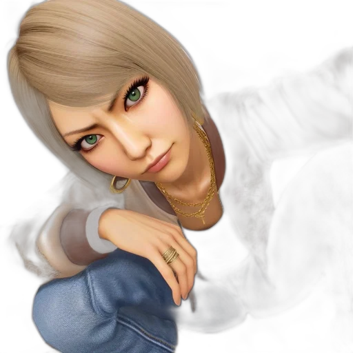 face, staff, photorealistic, 3d render transparent PNG cut-out