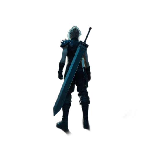 sword, staff, weapon, jacket transparent PNG cut-out