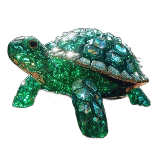 jewelry, animal, creature, 3d render transparent PNG cut-out