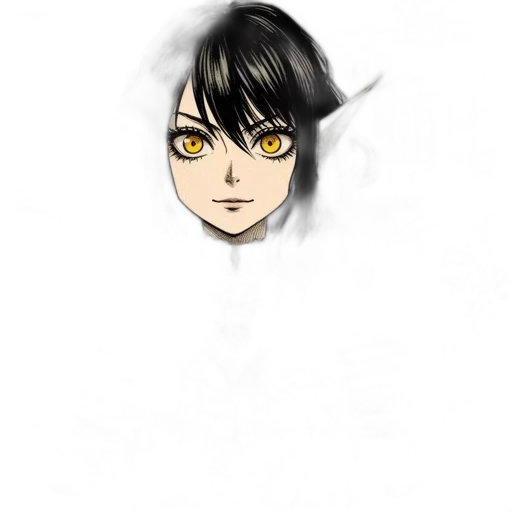 face, mask, staff, anime transparent PNG cut-out