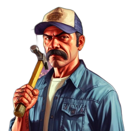 staff, weapon, hat, pixel art transparent PNG cut-out