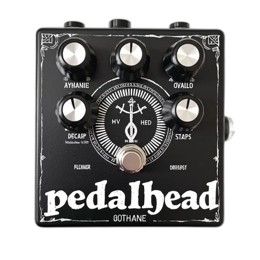 logo, pedalhead, band, white transparent PNG cut-out