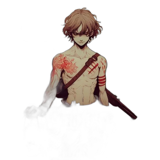 weapon, sword, staff, mask transparent PNG cut-out