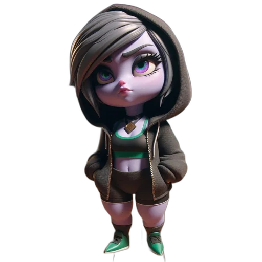 staff, jacket, concept art, 3d render transparent PNG cut-out