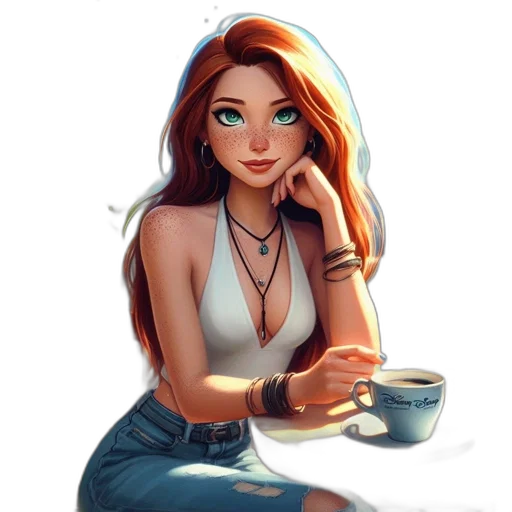 jewelry, dress, face, fantasy art transparent PNG cut-out