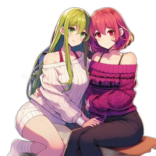 dress, pixel art, anime, concept art transparent PNG cut-out
