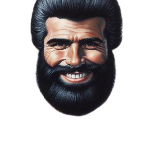 face, hair, mask, animal transparent PNG cut-out
