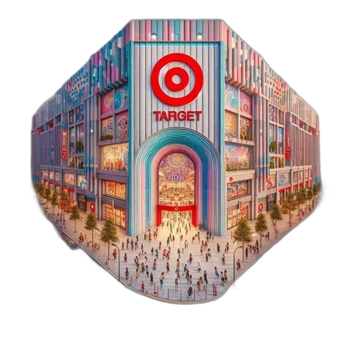 concept art, lively, colorful, building transparent PNG cut-out