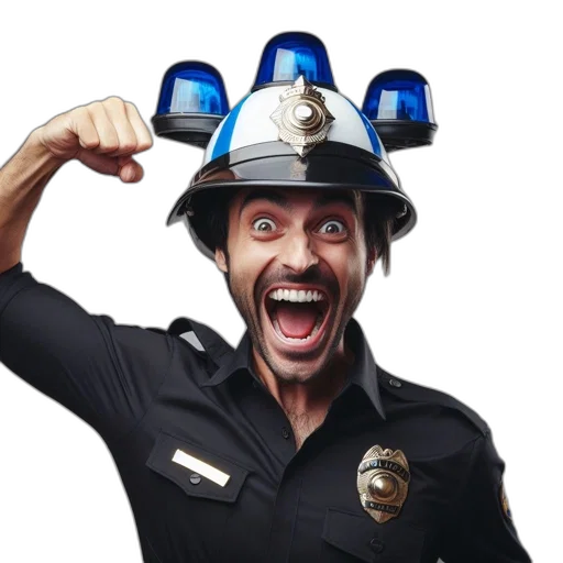 staff, hat, mask, face transparent PNG cut-out