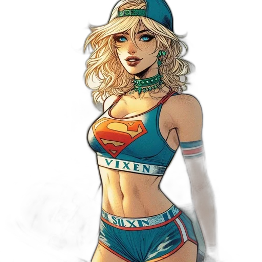comic book art, concept art, cartoon, fantasy art transparent PNG cut-out