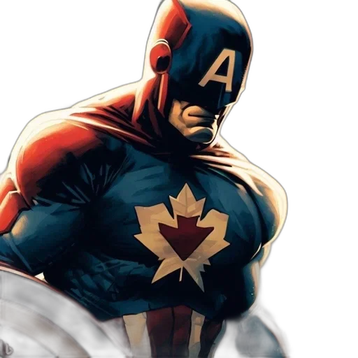 comic book art, concept art, figure, donning transparent PNG cut-out