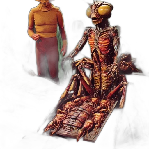 robot, creature, concept art, comic book art transparent PNG cut-out