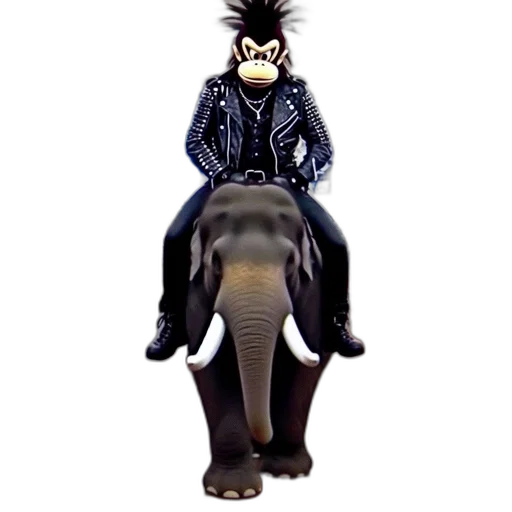 animal, creature, staff, jacket transparent PNG cut-out