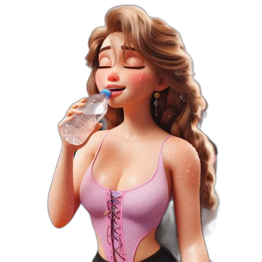 cartoon, concept art, 3d render, photorealistic transparent PNG cut-out