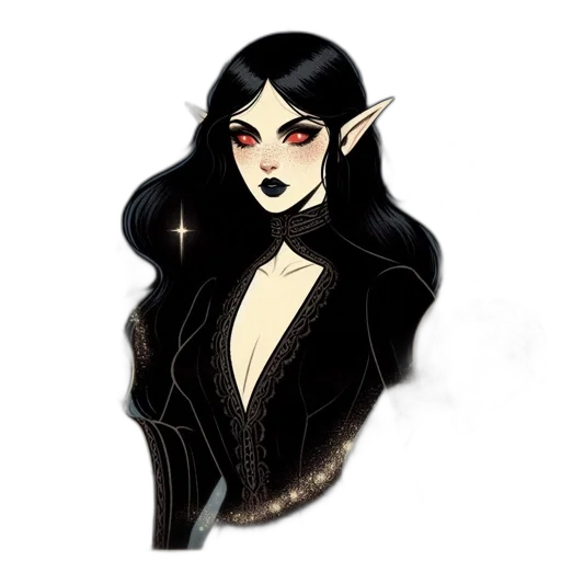 staff, jewelry, creature, fantasy art transparent PNG cut-out