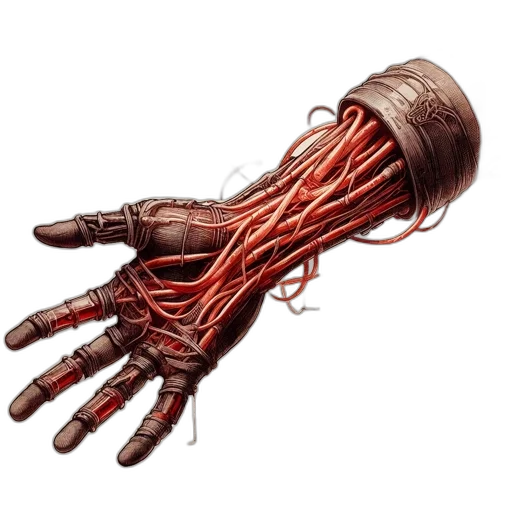 hair, jewelry, staff, weapon transparent PNG cut-out