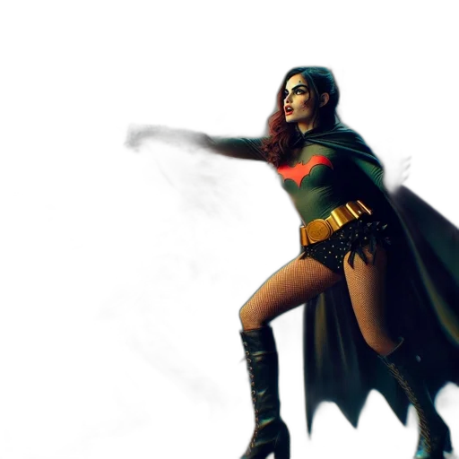 comic book art, concept art, fantasy art, 3d render transparent PNG cut-out