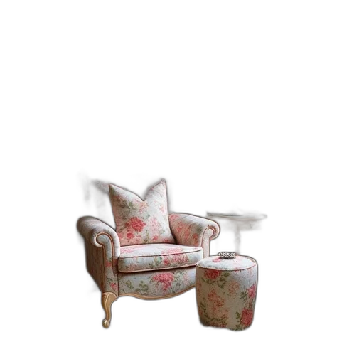 furniture, crown, 3d render, photorealistic transparent PNG cut-out