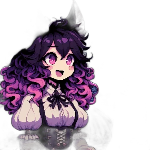 dress, creature, mask, staff transparent PNG cut-out