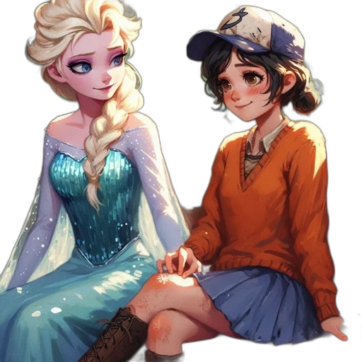 dress, crown, concept art, pixel art transparent PNG cut-out