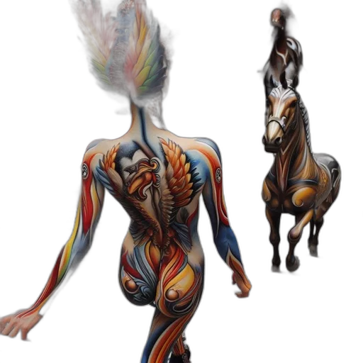 creature, concept art, fantasy art, photorealistic transparent PNG cut-out