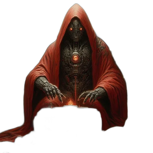 creature, mask, staff, face transparent PNG cut-out