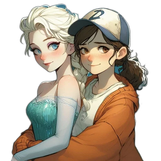 hat, crown, dress, anime transparent PNG cut-out