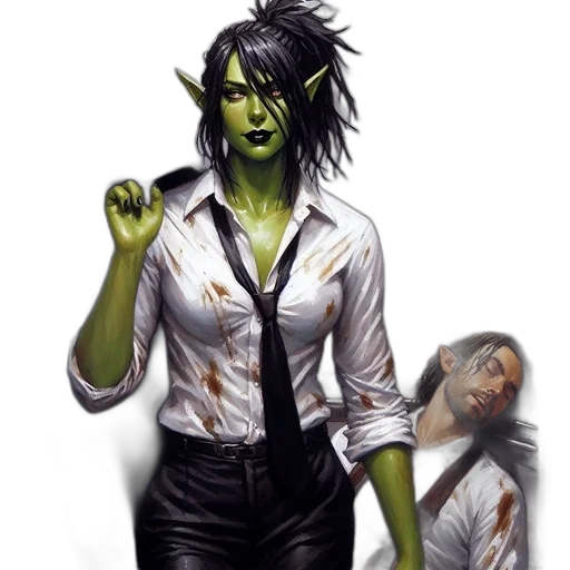 staff, concept art, comic book art, fantasy art transparent PNG cut-out