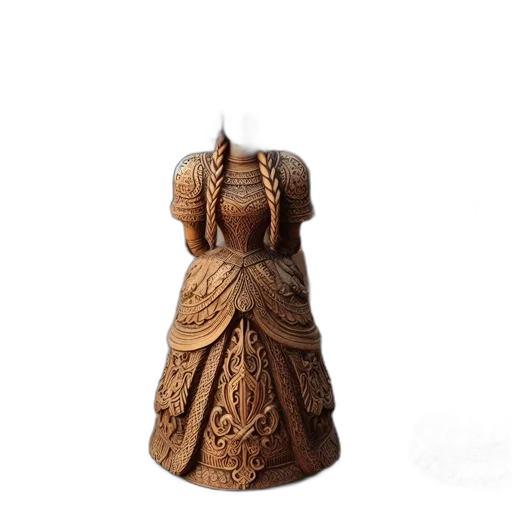 dress, jewelry, crown, mask transparent PNG cut-out