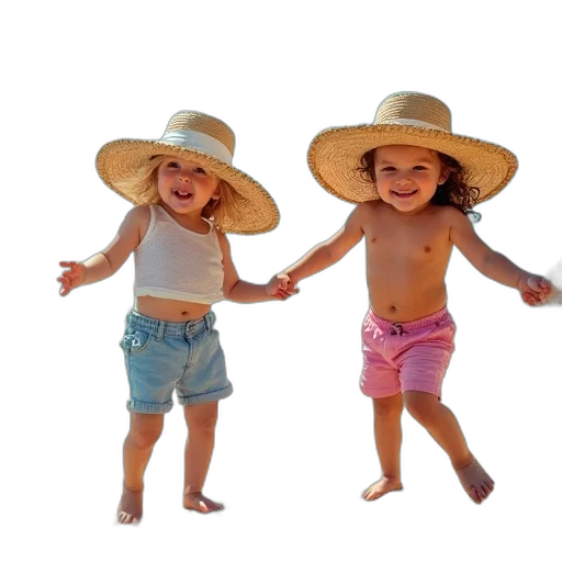 hat, photorealistic, 3d render, fun transparent PNG cut-out