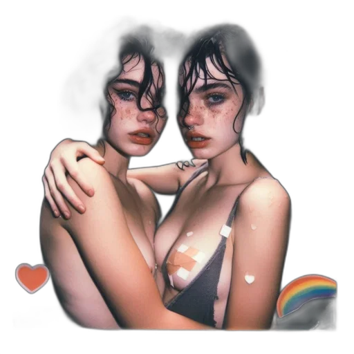 concept art, photorealistic, pixel art, watercolor transparent PNG cut-out