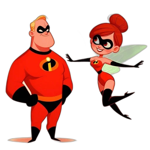 concept art, comic book art, cartoon, red transparent PNG cut-out