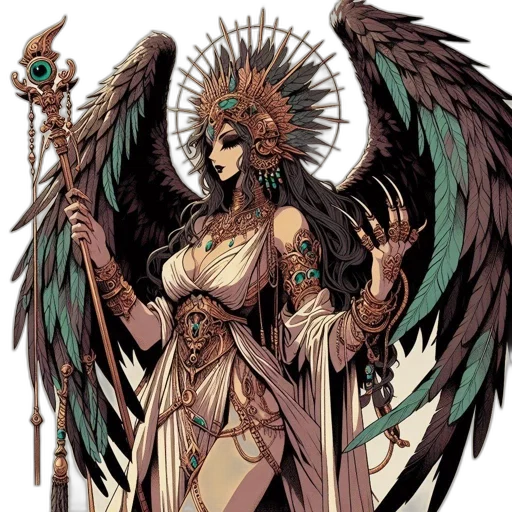 staff, jewelry, fantasy art, concept art transparent PNG cut-out