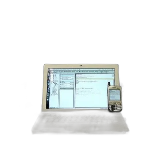 staff, 3d render, white, laptop transparent PNG cut-out