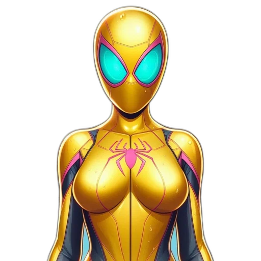 robot, mask, jewelry, dress transparent PNG cut-out
