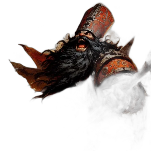 dragon, sword, weapon, hair transparent PNG cut-out