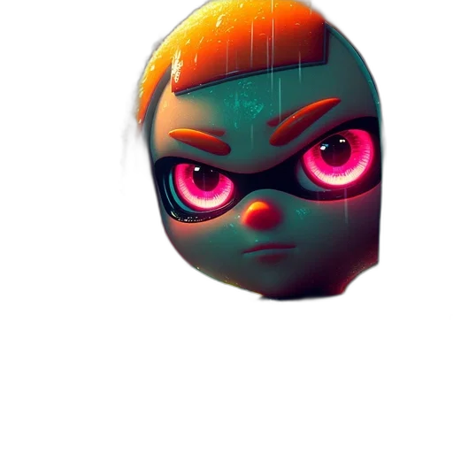 mask, face, robot, creature transparent PNG cut-out
