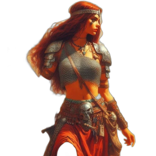 sword, jewelry, dress, staff transparent PNG cut-out