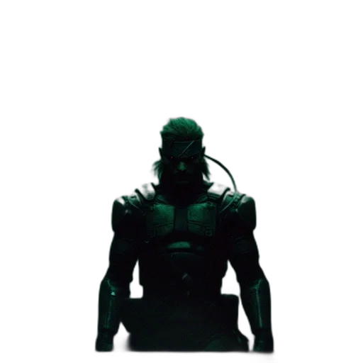 robot, mask, creature, weapon transparent PNG cut-out