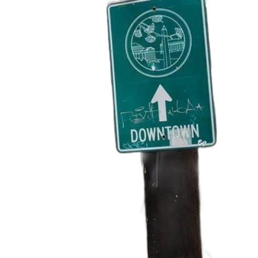 staff, crown, city street, green transparent PNG cut-out