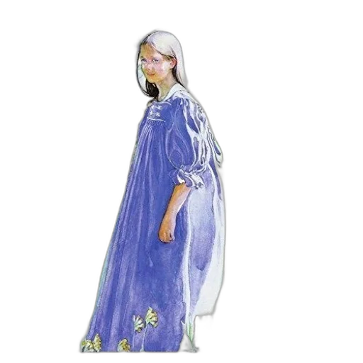 dress, concept art, watercolor, fantasy art transparent PNG cut-out