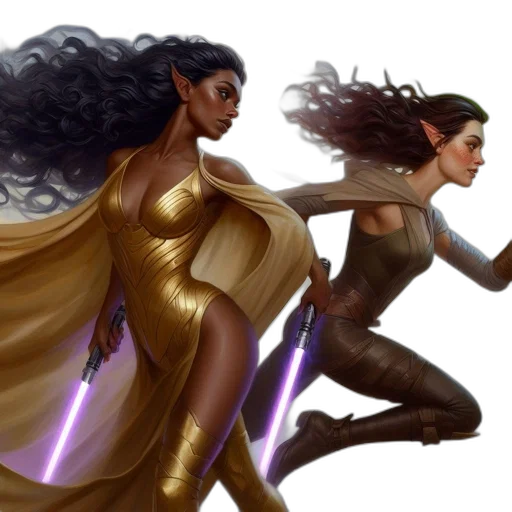 concept art, comic book art, fantasy art, outer space transparent PNG cut-out