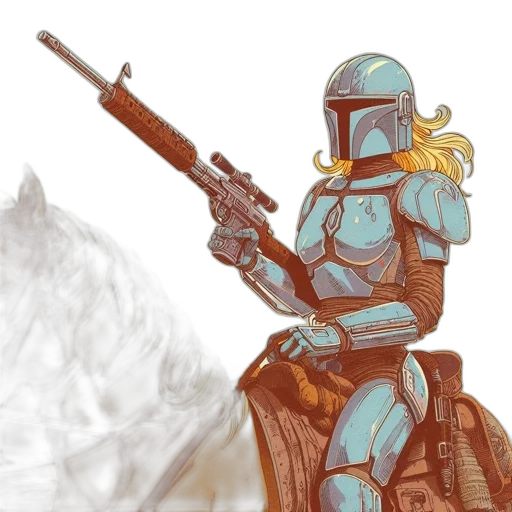 robot, weapon, concept art, fantasy art transparent PNG cut-out