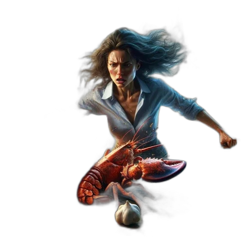 hair, concept art, comic book art, photorealistic transparent PNG cut-out