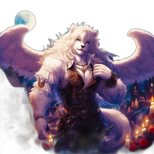 dragon, creature, staff, animal transparent PNG cut-out